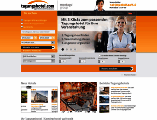 tagungshotel.com screenshot