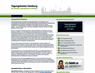 tagungshotels-hamburg.com screenshot