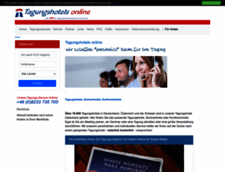 tagungshotels-online.de screenshot