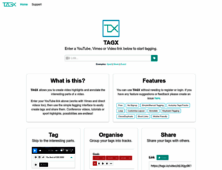 tagx.io screenshot