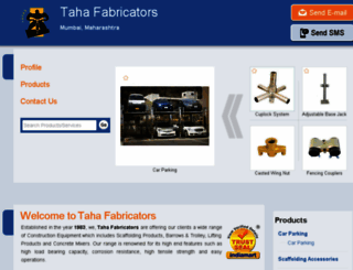 tahafabricators.com screenshot