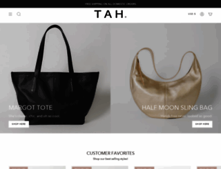tahbags.com screenshot
