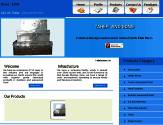 taherandson.com screenshot