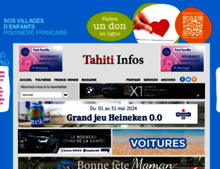 tahiti-infos.com screenshot