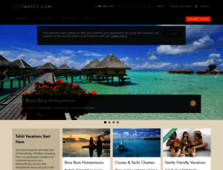 tahiti.com screenshot