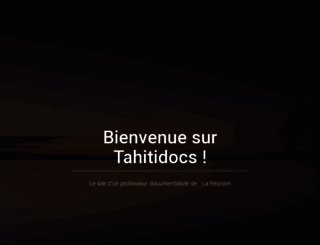 tahitidocs.com screenshot