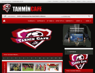tahmincafe.com screenshot