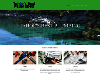 tahoesbestplumbing.com screenshot