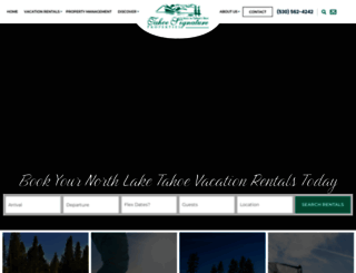 tahoesignatureproperties.com screenshot