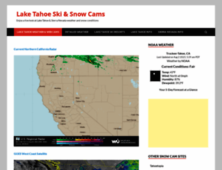 tahoesnowcams.com screenshot