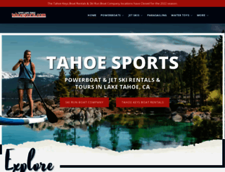 tahoesports.com screenshot