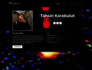 tahsinkarabulut.me screenshot