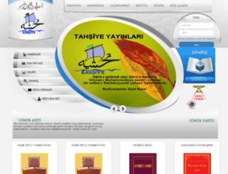 tahsiye.com screenshot