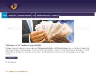 tai-eagles.com screenshot