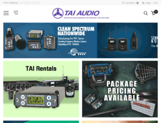 taiaudio.com screenshot
