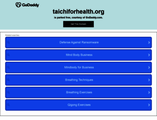 taichiforhealth.org screenshot