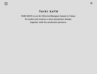 taikikato.jp screenshot