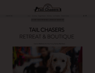 tailchasersboutique.com screenshot