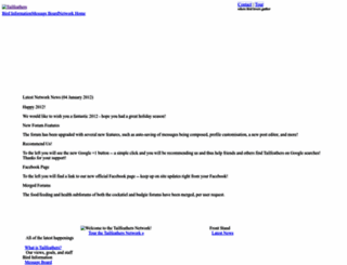 tailfeathersnetwork.com screenshot
