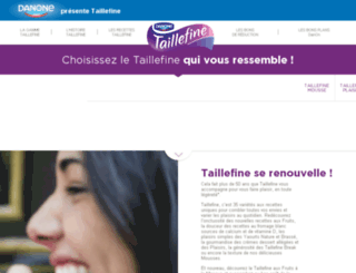 taillefine.fr screenshot