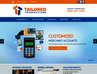 tailoredtransactions.com screenshot