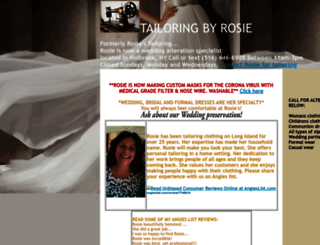 tailoringbyrosie.com screenshot