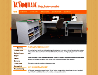tailormadecabinets.com.au screenshot