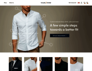 tailorstore.ca screenshot