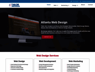 tailorwebdesign.com screenshot