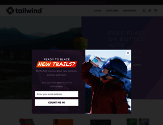 tailwindnutrition.com screenshot