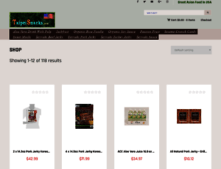taipeisnacks.com screenshot