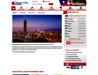 taiwanimmigration.com.tw screenshot