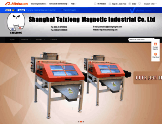 taixiong.en.alibaba.com screenshot