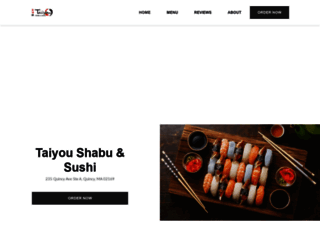 taiyoushabusushi.com screenshot
