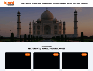 tajmahaltourism.com screenshot