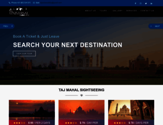 tajuniversaltrip.com screenshot