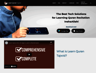 tajwid.learn-quran.co screenshot