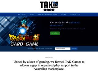 tak-games.com.au screenshot