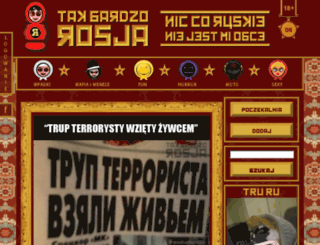 takbardzorosja.pl screenshot