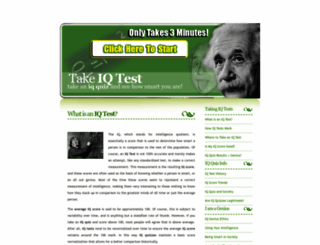take-iqtest.com screenshot