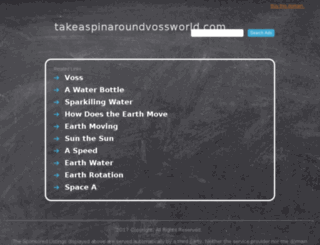 takeaspinaroundvossworld.com screenshot