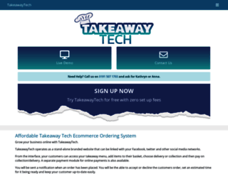 takeawaytech.co.uk screenshot