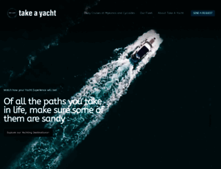 takeayacht.com screenshot
