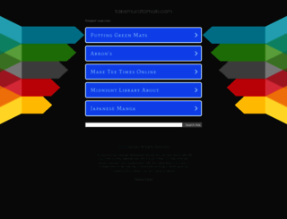 takemuratomoki.com screenshot