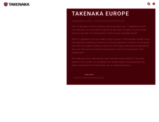 takenaka.eu screenshot