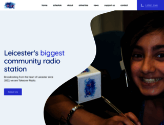 takeoverradio.com screenshot