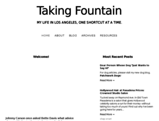 takingfountain.com screenshot