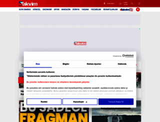 takvim.com.tr screenshot