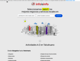talcahuano.infoisinfo.cl screenshot