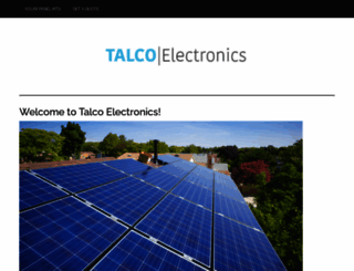 talcoelectronics.com screenshot